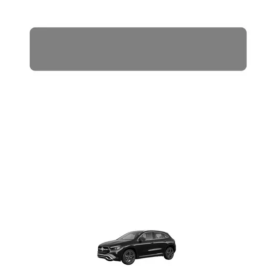 Película PPF Proteção Kit Velocímetro Multimídia Mercedes GLA 200 Progressive 2024 2025 2026 Transparente Anti Risco