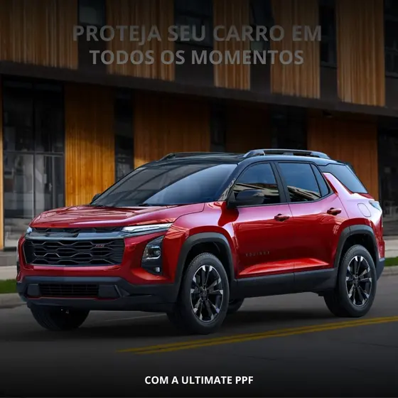 Película PPF Concha Soleira Quina Chevrolet Equinox 25 26