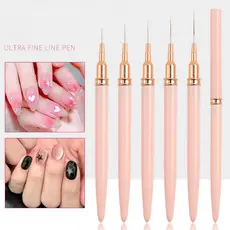 Kit 3/5 Pincéis 7/9/11/15/25mm De Arte De Unhas UV Para Pintura Em Gel Pincel Manicure