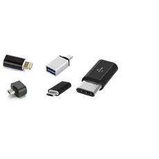 Adaptadores OTG USB, iPhone, Tipo C e V8