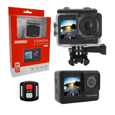 Câmera e Filmadora Tomate MT-1090 – 4K Ultra HD com Controle Remoto e Acessórios