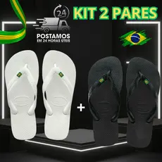Chinelo Bandeirinha Original Sandalia De Dedo Unissex Verão. Presente para o Dia dos Pais