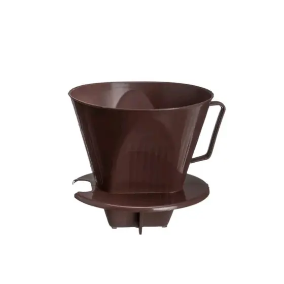 KIT 2 UNIDADE Porta Filtro para Café 103 Plástico Marrom BJ