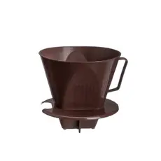 KIT 2 UNIDADE Porta Filtro para Café 103 Plástico Marrom BJ