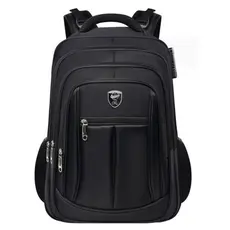 Mochila Grande Impermeável Faculdade Executivo Reforçada Notebook Cadeado com Bolso Anti-furto 921