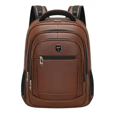 Mochila Chl Couro Com Cadeado 45l  Impermeável 7 Bolsos Com Bolso Secreto De Costa e Trava Cintura