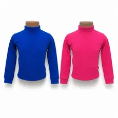 Manga Longa Infantil Gola Alta Cacharrel Roupa de Frio Quentinha Menino e Menina