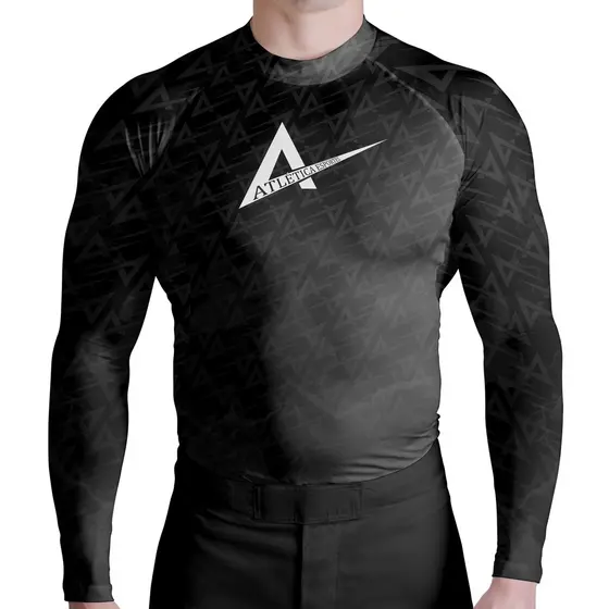 Rash Guard Atlética Esportes Basic Black