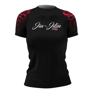 Rash Guard Red Jiu Jitsu Feminina MC Atlética Esportes