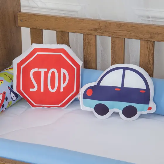 Almofada Decorativa 2 Peças Menino Infantil para Bebe