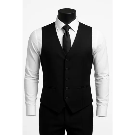 Colete Social Masculino Slim Com Regulagem - Várias Cores