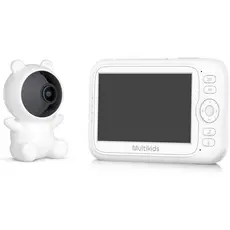 Babá Eletrônica Peek-a-boo Dual Monitor App Multikids Bb491