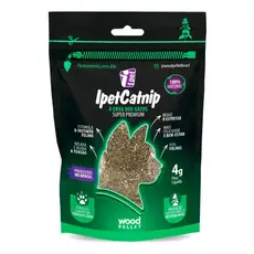 Catnip Erva Para Gatos Relaxante Premium Ipetcatnip 4g Verde
