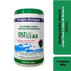 Enzmax Limpa Fossa Séptica E Caixa De Gordura Enzimas 500g