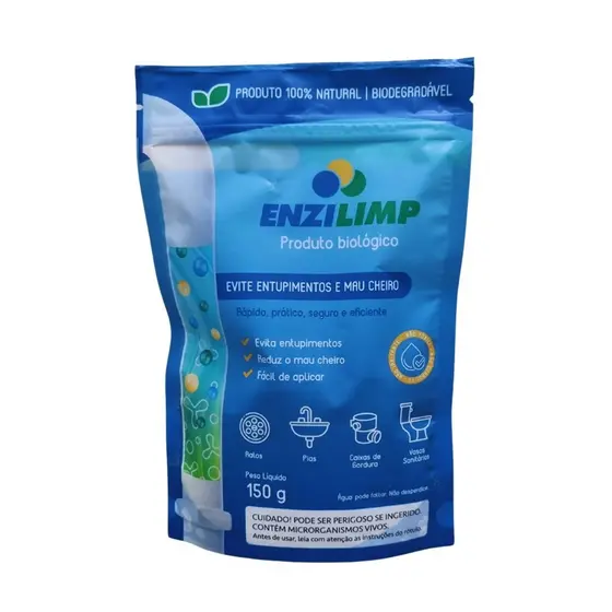 Enzilimp Biodegradador Limpa Fossa E Caixa Gordura - 150g