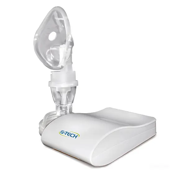Inalador E Nebulizador Compressor De Ar Comprimido Compact DC1 G-Tech Infantil Remédio e Corticoides