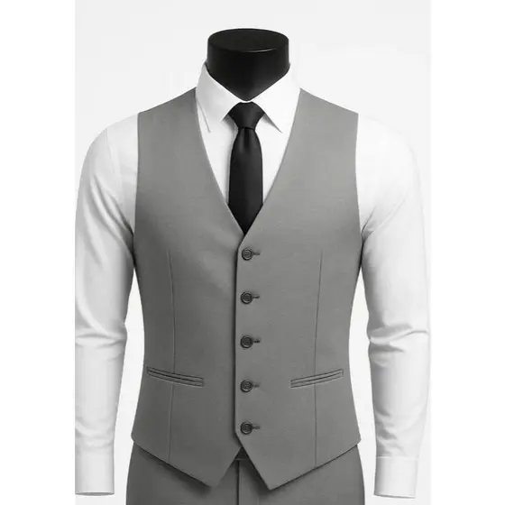 Colete Social Masculino Slim Com Regulagem - Todas As Cores