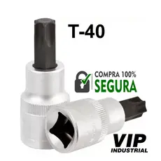 Soquete Torx T40 Curto encaixe 1/2 VIP 904494U