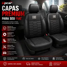 Capa De Couro Original FIAT Assento De Banco Strada Automotivo Impermeavel Para Carro Universal