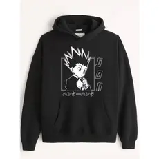Moletom Canguru Com Bolso Com Capuz Anime Hunter x Hunter Gon