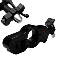 Trava Manete Antifurto Cadeado de Punho Handbar Lock Guidão De Moto Manete Manopla Freio Acelerador
