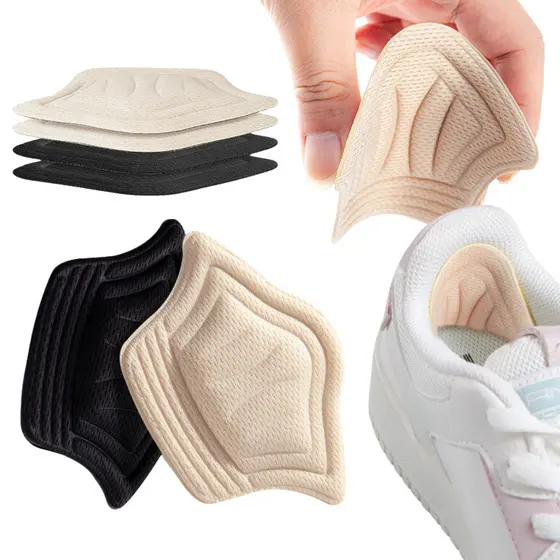 2 Pares Suporte Para Proteção De Calcanhar Pés Ajustável Confortável