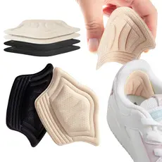 2 Pares Suporte Para Proteção De Calcanhar Pés Ajustável Confortável