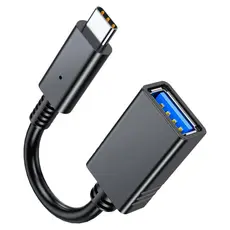 Cabo Adaptador Otg Tipo C Mouse Teclado Pen Drive