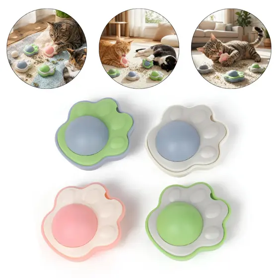 Brinquedo Catnip Para Gato Patinha Divertida Erva Natural Calmante