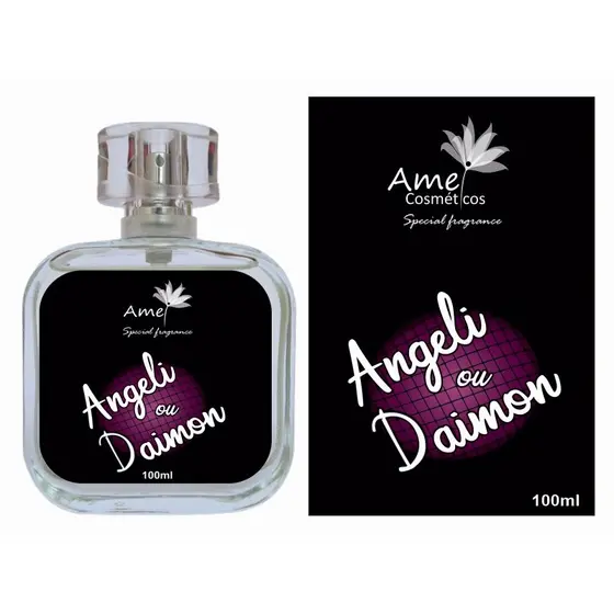 Perfume Feminino Angeli ou Daimon Amei Cosmeticos Alta Fixação 33% de Essência Importada