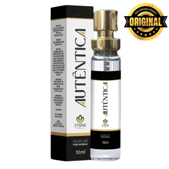 Autêntica Zyone Cosméticos Feminino Parfum 10ml Alta Fixação Essência Premium