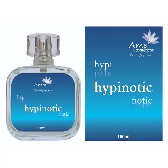 Perfume Hypinotic Feminino Amei Cosméticos Alta Fixação 33% de Essência Importada EDP