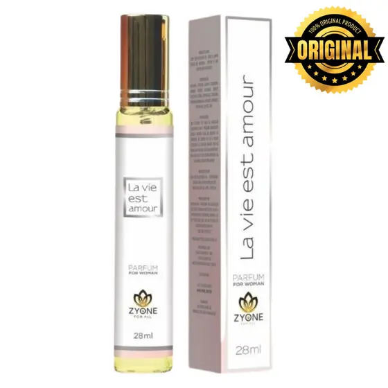La Vie Est Amour Zyone Cosméticos Feminino Parfum 28ml Alta Fixação Essência Premium