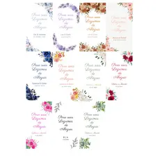 Tag Lágrimas de alegria casamento - Várias cores