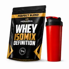 Whey Protein Isolado Concentrado 1kg Blend Proteína em Pó + Coqueteleira