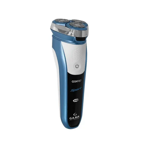 GA.MA ITALY Barbeador 3 Lâminas GSH987 Sport W&D USB