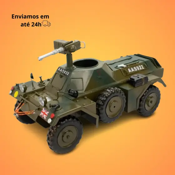 Humvee Blindado Estilo Retrô Vintage - 21x36x20cm