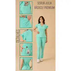 Pijama Cirúrgico Premium - Julia Premium - Conjunto Feminino Hospitalar