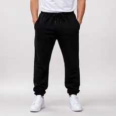 Calça Moletom Masculina Jogger Moleton Peluciado Elastano Bolso Grossa Quentinha Casual Streetwear Confortável Básica