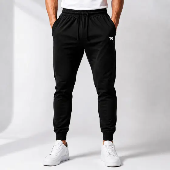 Calça Jogger Masculina Tactel Leve Academia Treino Corrida Punho Elástico
