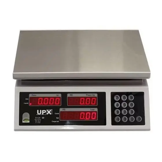 Balança Eletrônica Upx 15Kg Com Bateria Led
