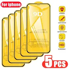 Monee 5Pcs 9D Película Câmera Pelicula Para de Vidro Filme protetor de vidro temperado iPhone 15 14 13 12 11 Pro MAX