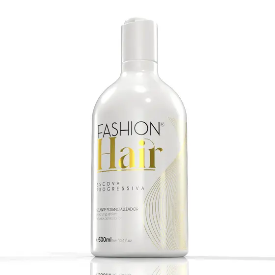 Escova Progressiva 300ml Alisamento Profissional Fashion Hair Linha Gold