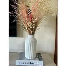 Vaso Cachepot Decorativo Nórdico Linhas Suaves - Impressão 3D