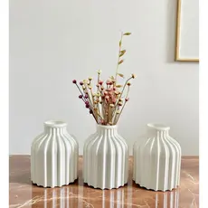 Kit 3 Vasos Decorativo Mini Vasinhos Nina - Impressão 3D