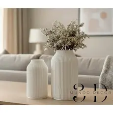 Vaso Cachepot Balli Decorativo Riscos Suaves Impressão 3D