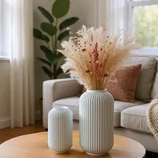 Vaso Decorativo Cachepot Estilo Nórdico Para Sala Aparador Rack