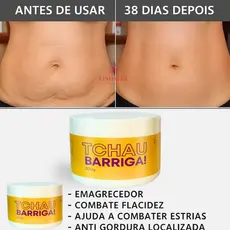 Creme Redutor de medidas Corporal | Creme Firmador - Seca Barriguinha - Tchau Barriga 300g