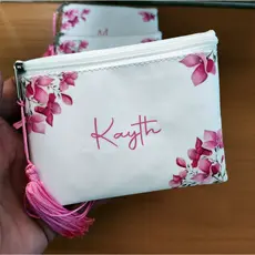 Kit 10 Porta Moedas Lembrancinha Personalizada Com Nome para Casamento, Aniversário ou Presente
