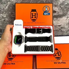 Fashion  ULtra 3 MAX NFC Smart Watch 2.2 inches Três Tipos De Pulseiras Esportivas Para iWatch